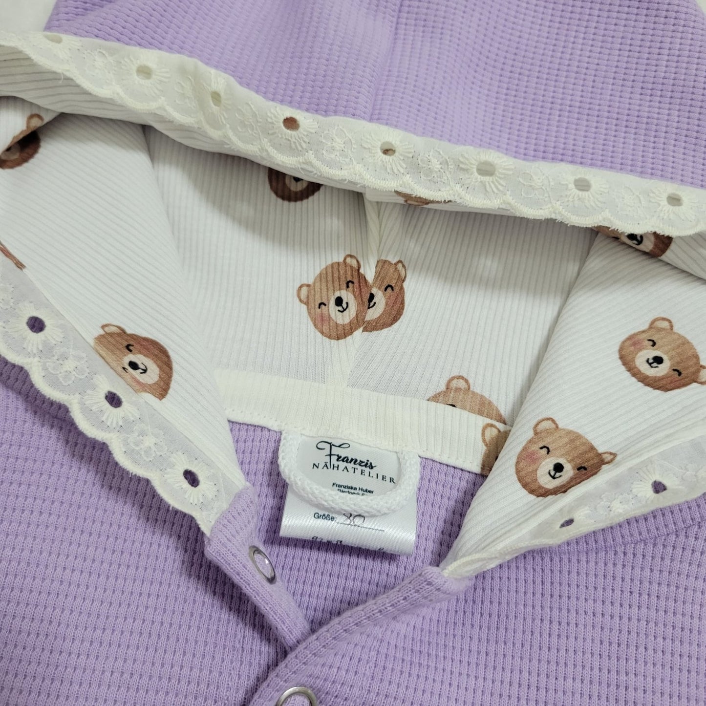 Cardigan mit Kapuze "Anne" - Franzis Nähatelier