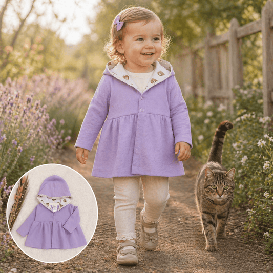 Cardigan mit Kapuze "Anne" - Franzis Nähatelier