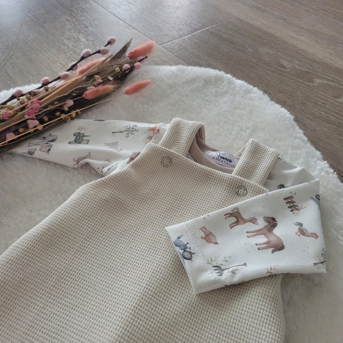 Latzhose "Paulchen" + Langarmshirt "Ben" - Franzis Nähatelier