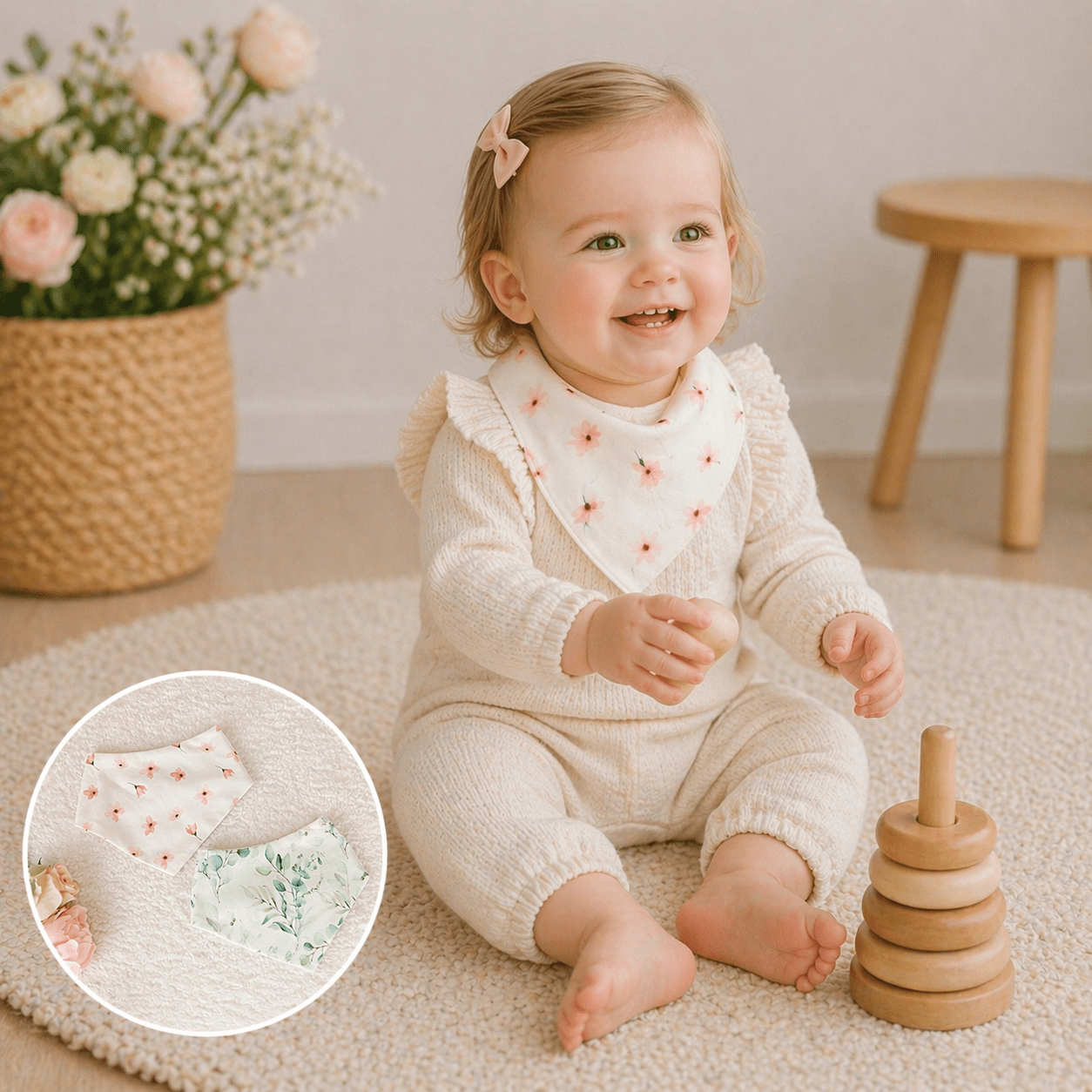 2er Pack Baby - Halstücher "Bambini" - Franzis Nähatelier