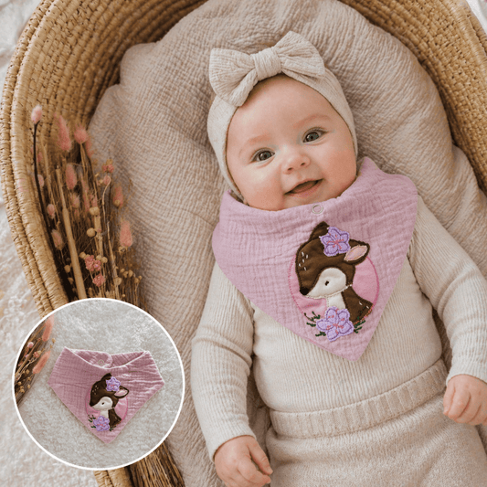 Baby - Halstuch "Bambini" Rehkitz - Franzis Nähatelier