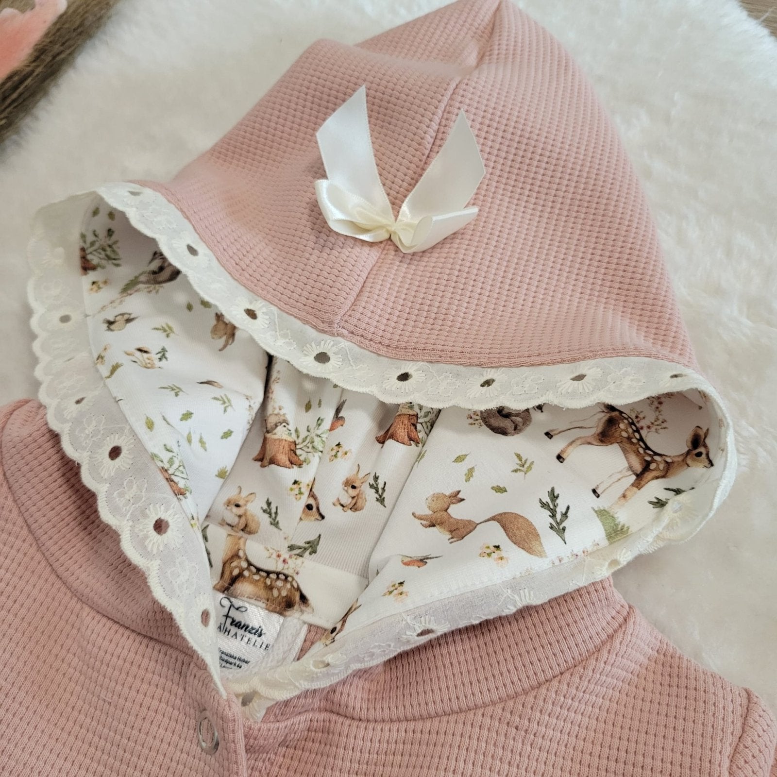 Cardigan mit Kapuze "Anne" - Franzis Nähatelier