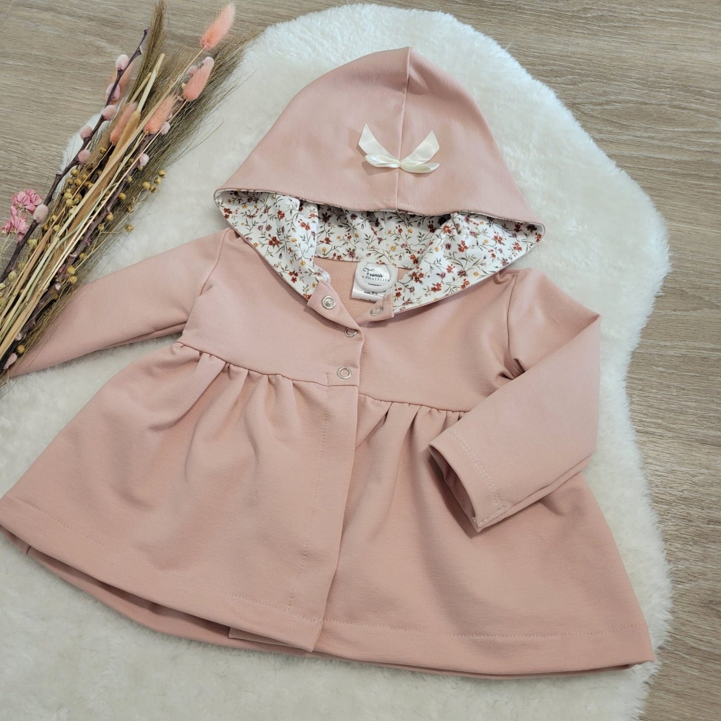 Cardigan mit Kapuze "Anne" - Franzis Nähatelier