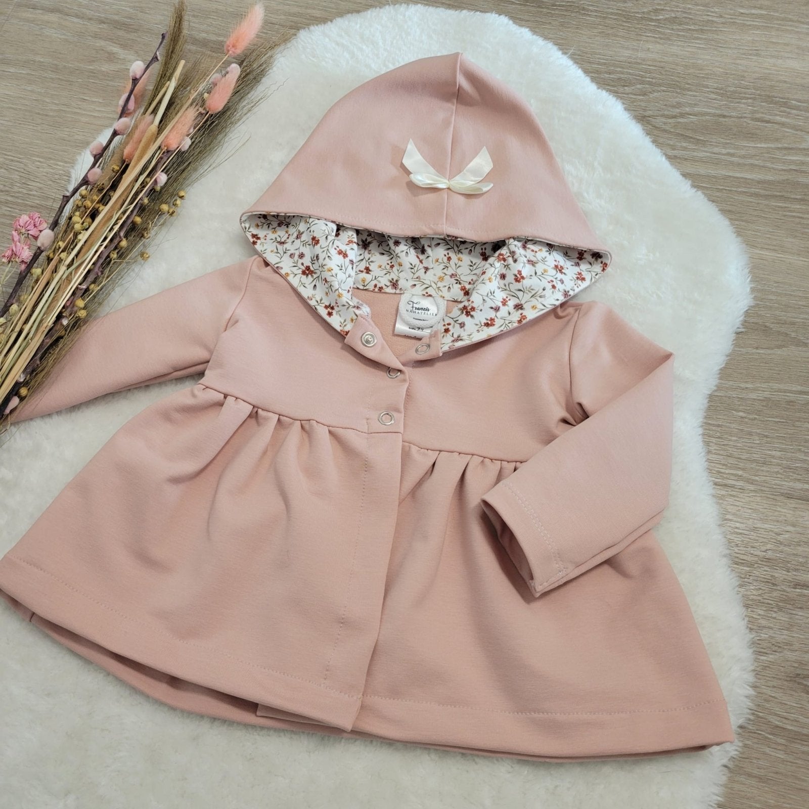 Cardigan mit Kapuze "Anne" - Franzis Nähatelier