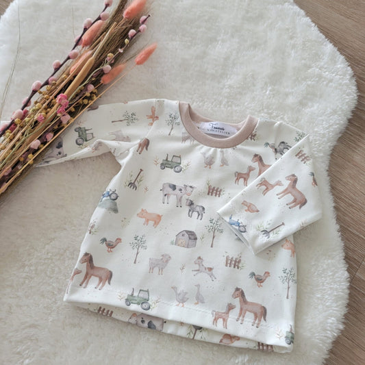 Langarm - Shirt "Ben" - Franzis Nähatelier