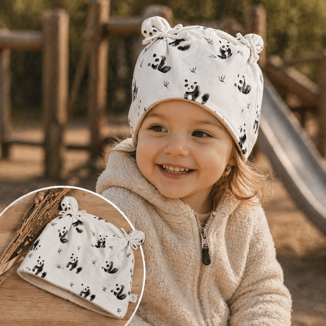 Schleifen Mützchen "Lilli" - Franzis Nähatelier