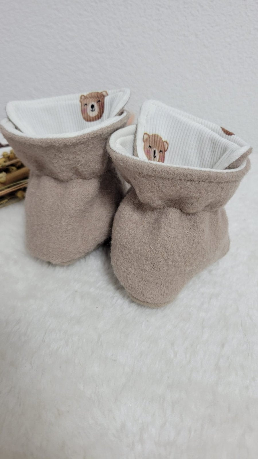 Walkschuhe mit Druckknopf - Franzis Nähatelier