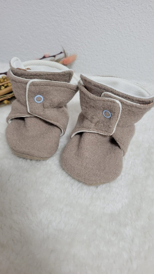 Walkschuhe mit Druckknopf - Franzis Nähatelier