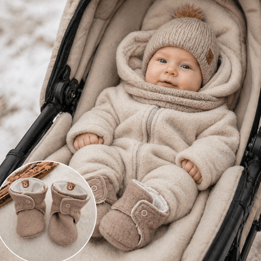 Walkschuhe mit Druckknopf - Franzis Nähatelier