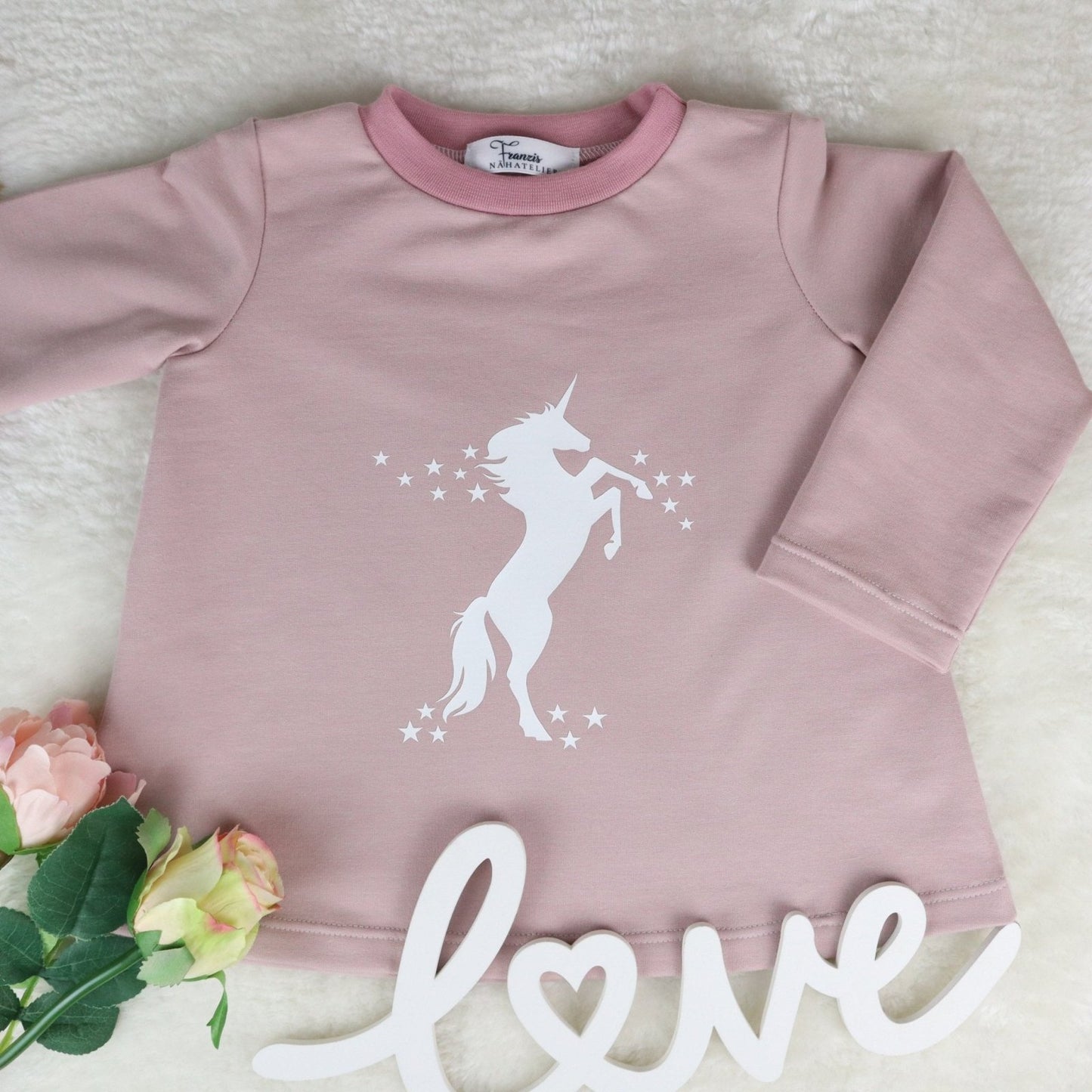 Girly Hoodie "Lena" - Franzis Nähatelier