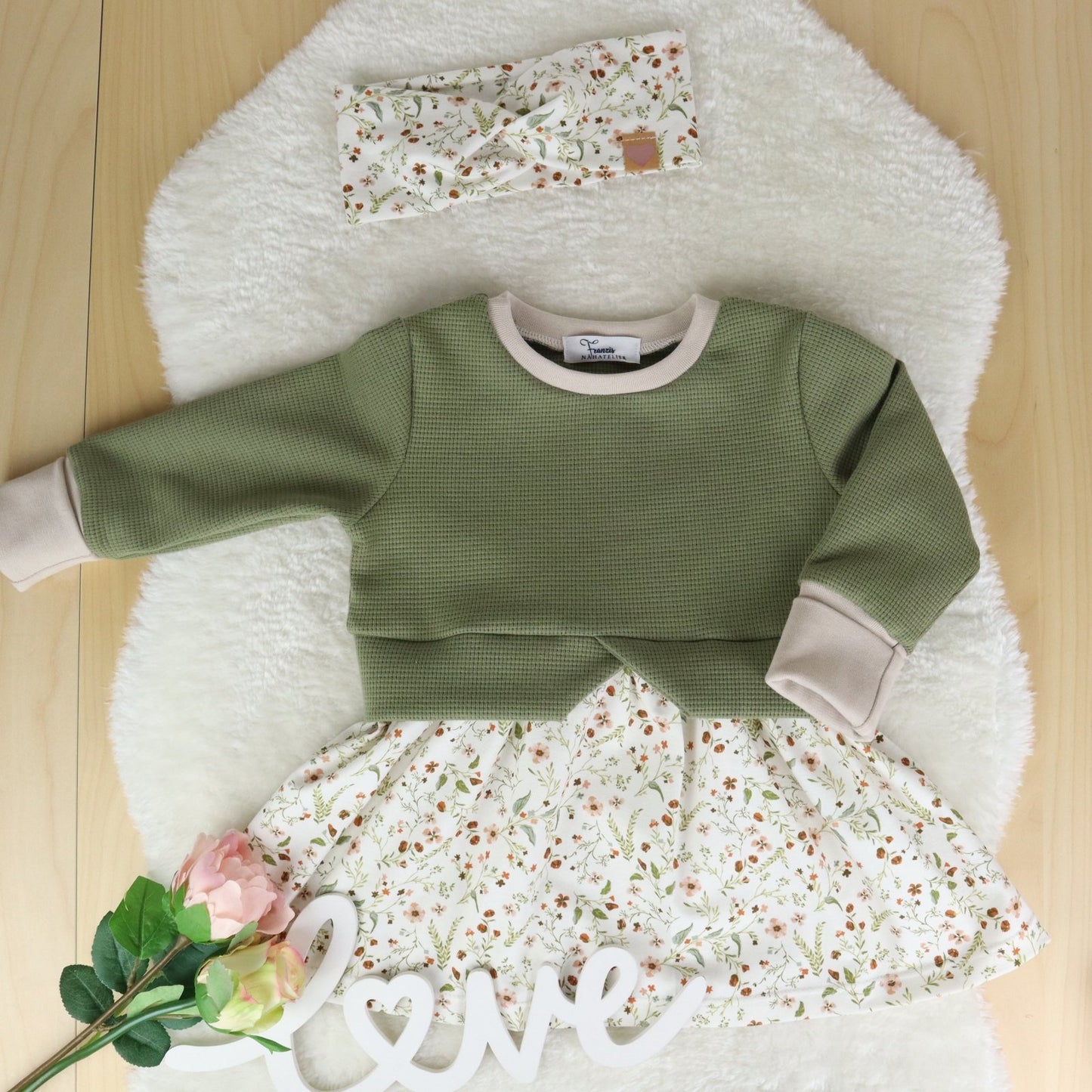 Girly Sweater "Sarah" - Franzis Nähatelier